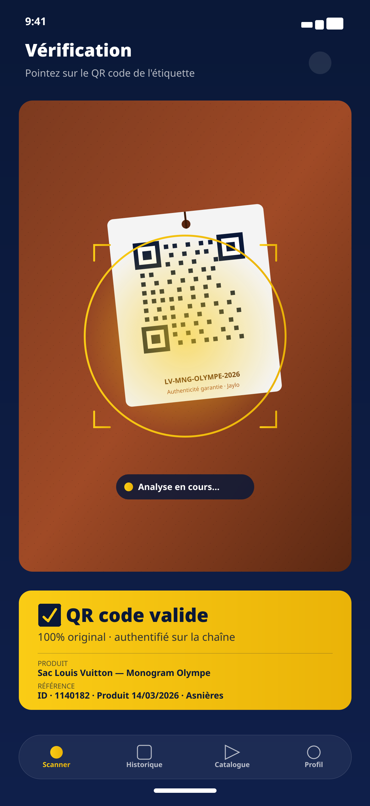 Projet : QRcode (Feat Jaylo)